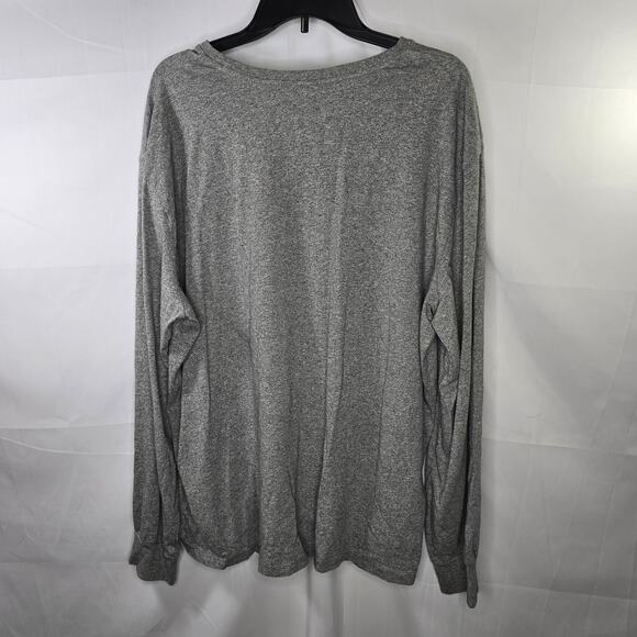 Men's Polo Ralph Lauren Heathered Gray Long Sleeve Top Size XXL - Picture 7 of 7